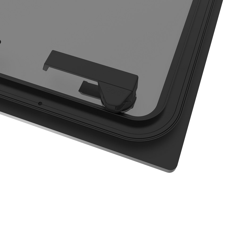 Goiot Magic Flush Hatch - 20 3/4 x 15 5/8 in. (527 x 397 mm) (Black Acrylic/Aluminum Frame) - Size T30