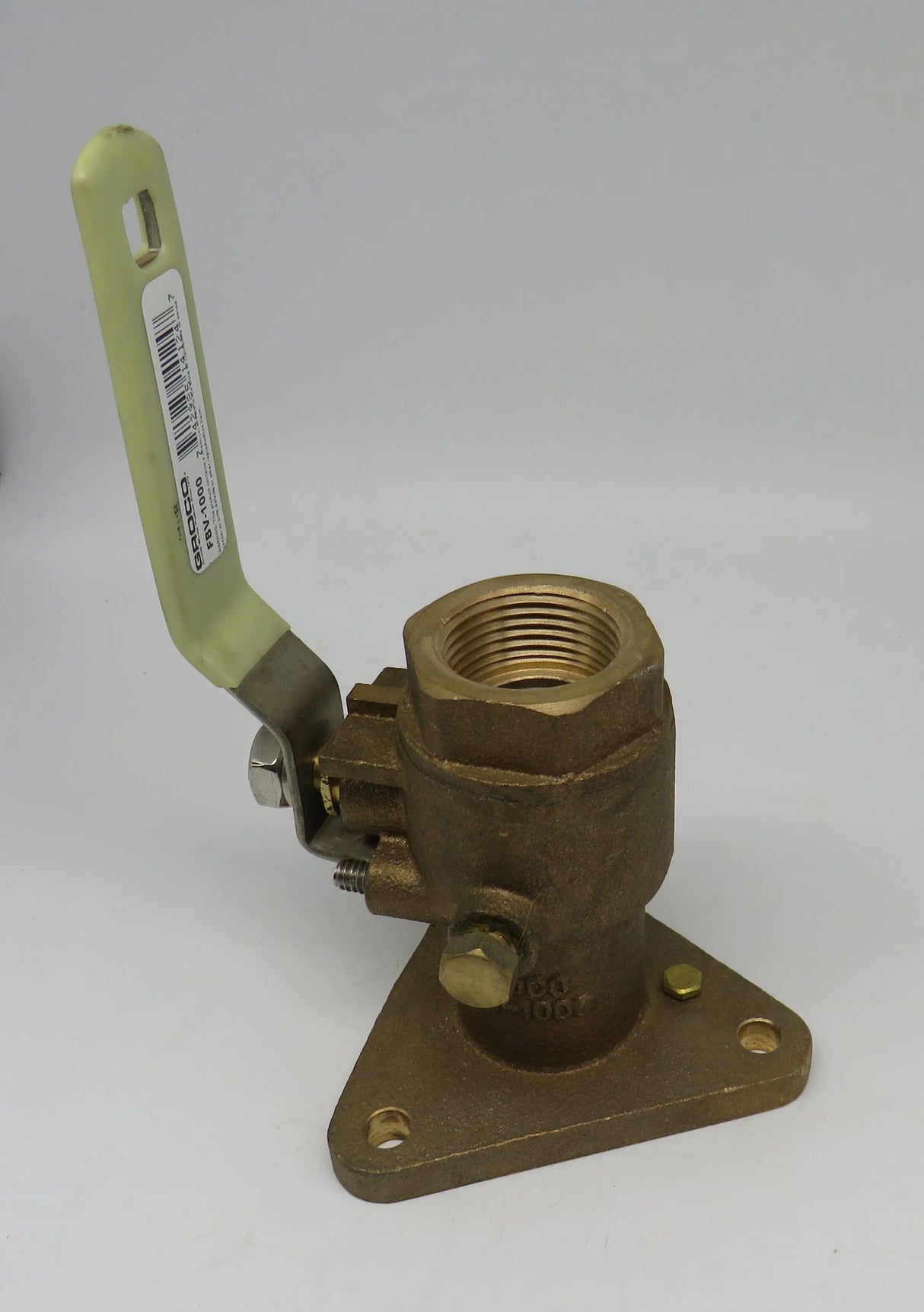 GROCO 1" Bronze Flanged Full Flow Seacock