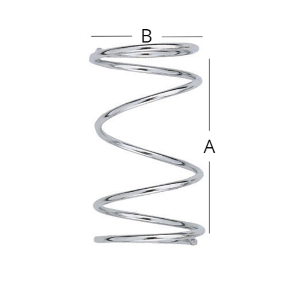 Harken Stand Up Spring - Height: 2 1/2 in (64 mm) & Outside Dia: 1 3/8 in (35 mm)
