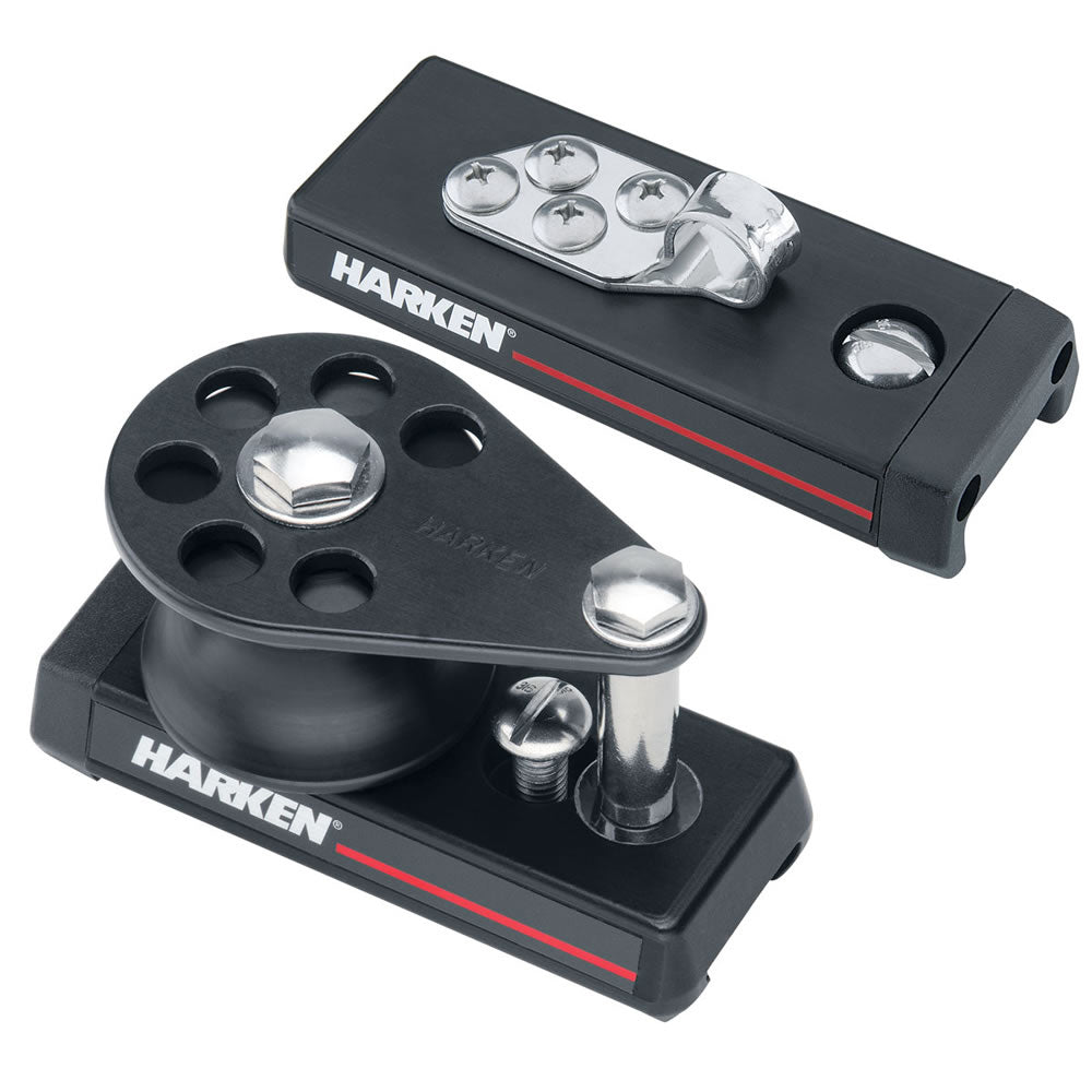 Harken Jib Self Tacking Car - End Control - For Travelers: 1 1/16 in (27.0 mm)