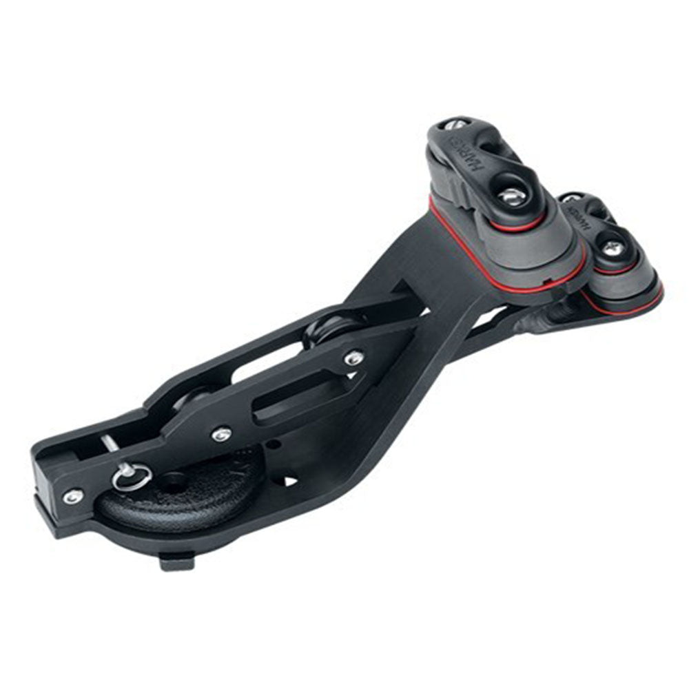 Harken Swivel Cam Cleat - Base (Duocam) w/ Carbo-Cam 365 & 471 - Line: 1/8 to 3/8 in (3 to 10 mm)