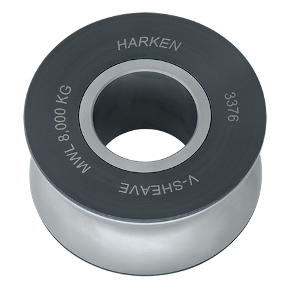 Harken V Sheave - 8T - Wide Tulip - 4 3/32 in (104.0 mm)