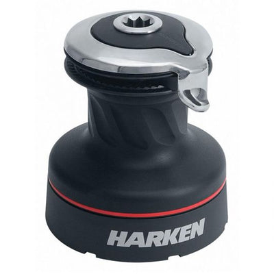 Harken Self Tailing Winch Radial Size 35 - Aluminum Black / Two Speed (35.2STA)