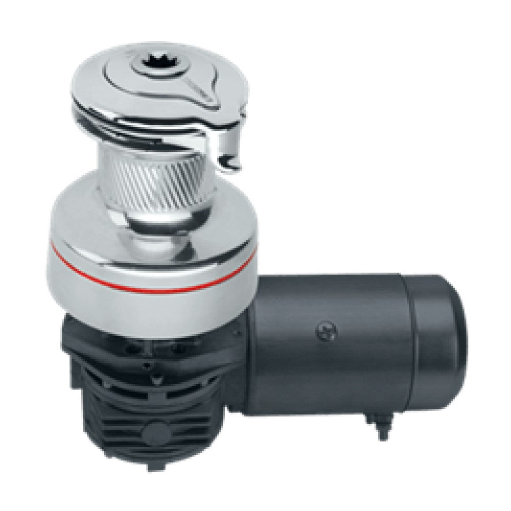 Harken Electric Winch Radial Size 35 - 12V / Chrome All / Two Speed Winch / Right Mount