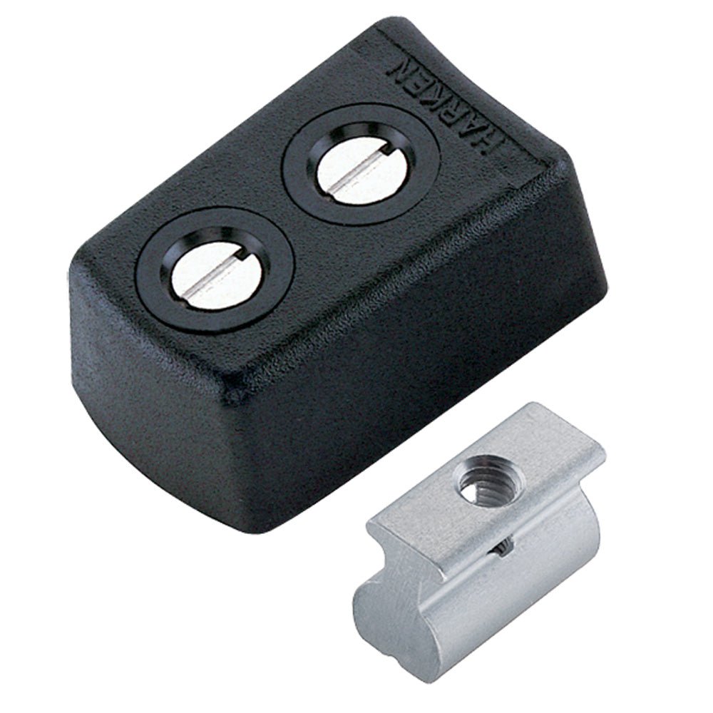 Harken Batten Car End Fitting - 22mm A Battcar Track End Stop Kit Round Mast Groove