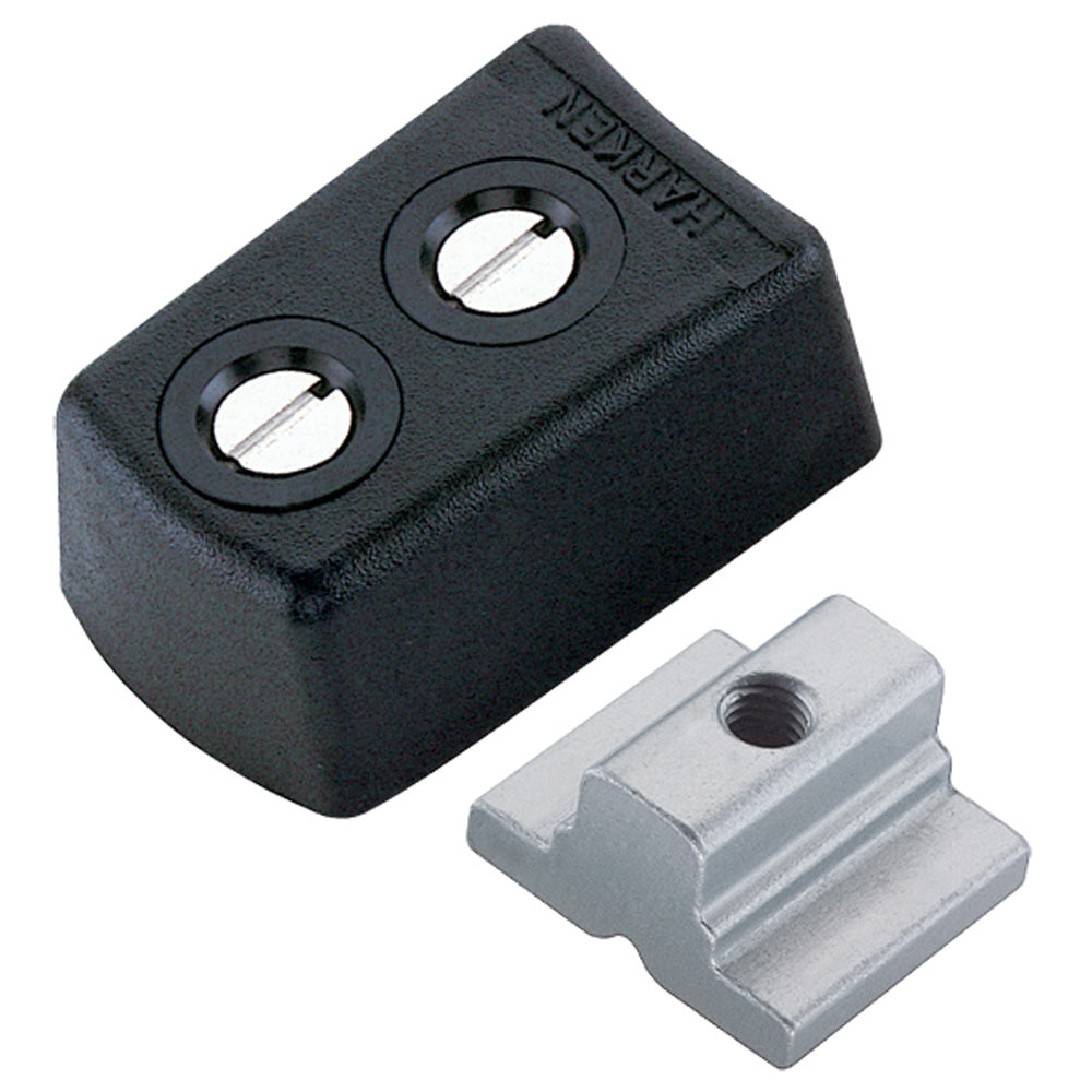 Harken Batten Car End Fitting - 22mm A Battcar Track End Stop Kit Wide Flat Mast Groove