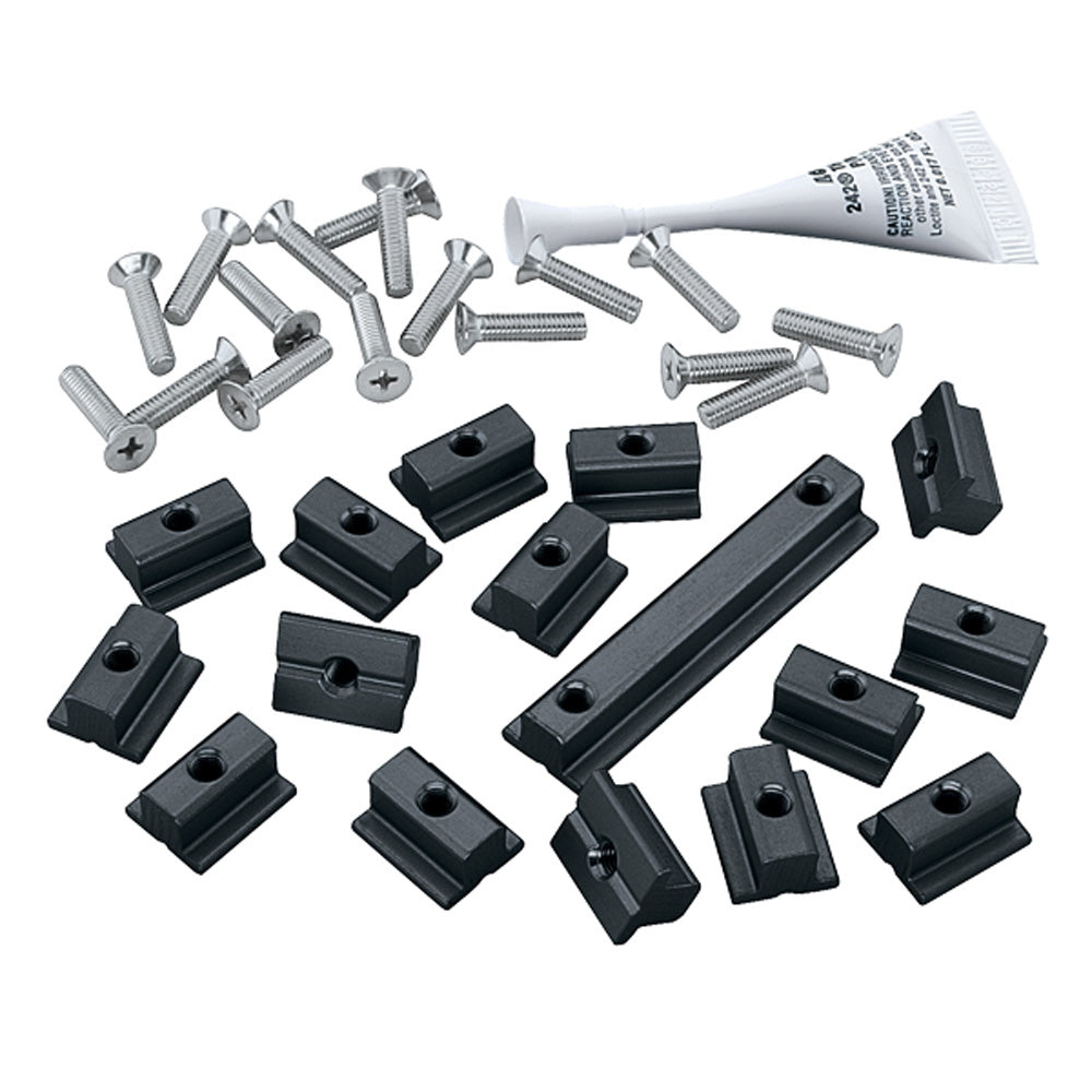 Harken Batten Car Systems - Track Mounting Kits - Mast Grooves (Flat) - For Battcar System AA