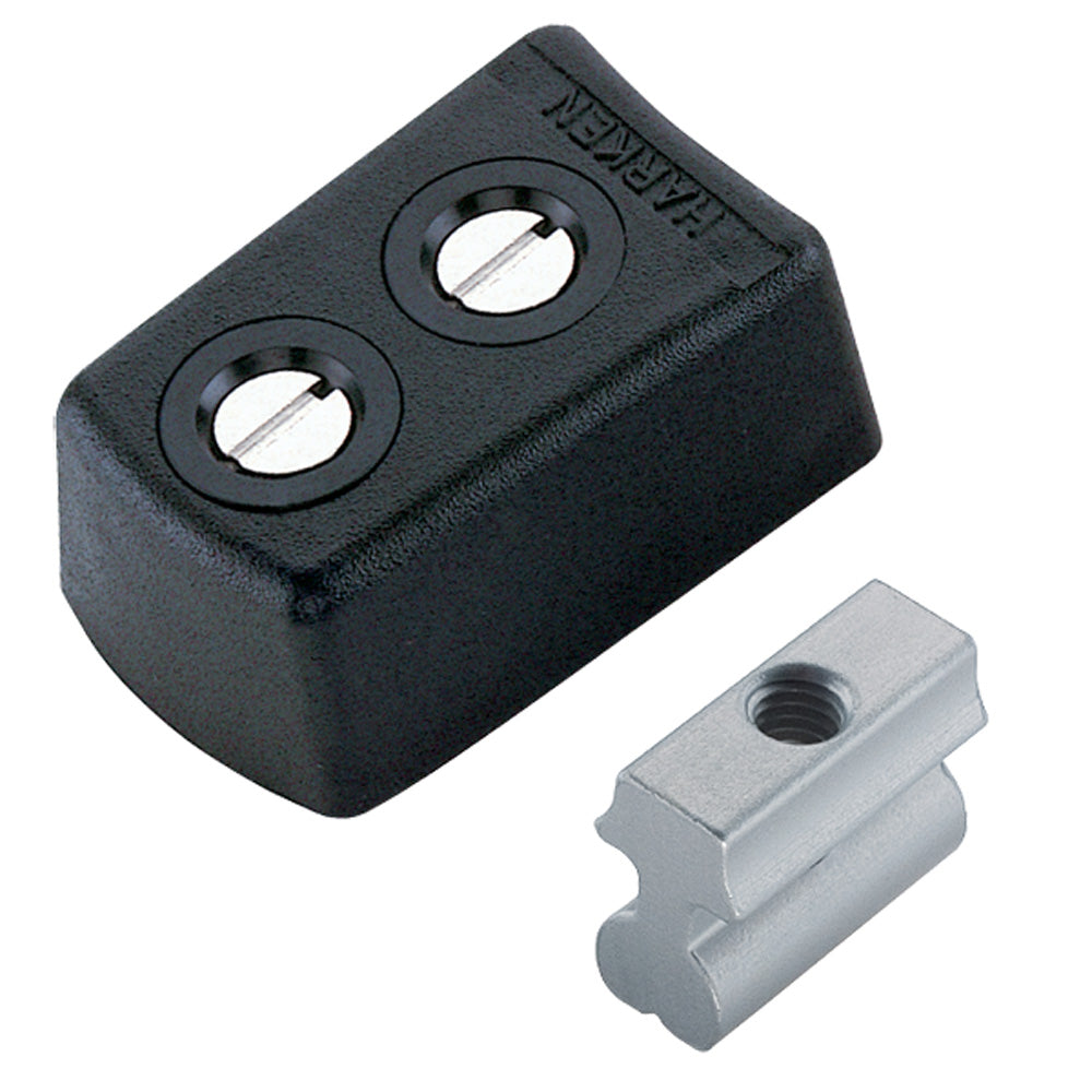 Harken Batten Car End Fitting - 27mm A Battcar Track End Stop Kit Round Mast Groove