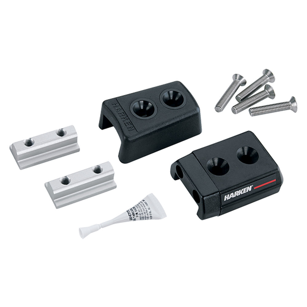 Harken Batten Car End Fitting - 32mm A Battcar Track End Stop Kit Flat Mast Groove