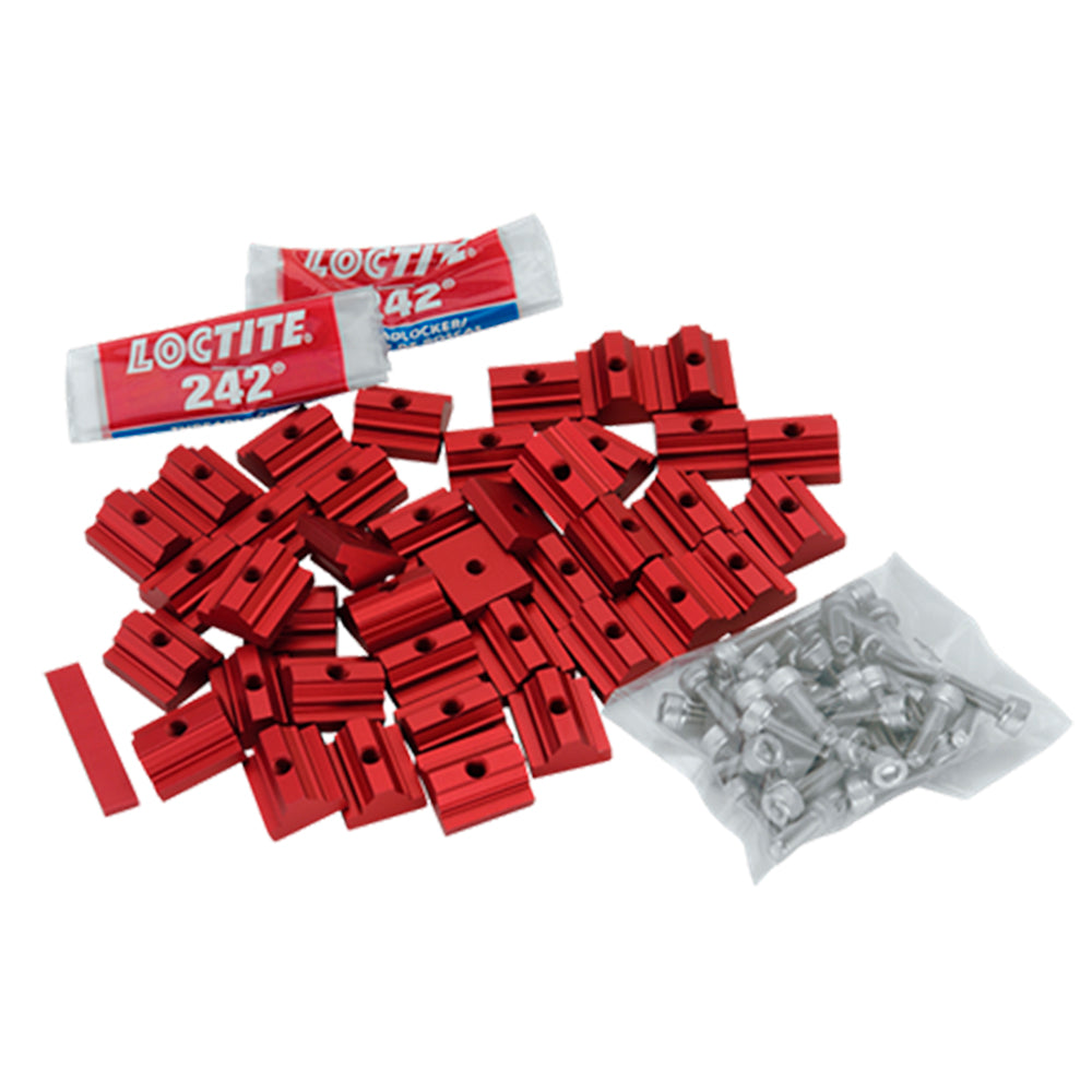 Harken Batten Car Systems - Switch Track Mounting Kit - Mast Grooves (Flat) - For Battcar Switch System