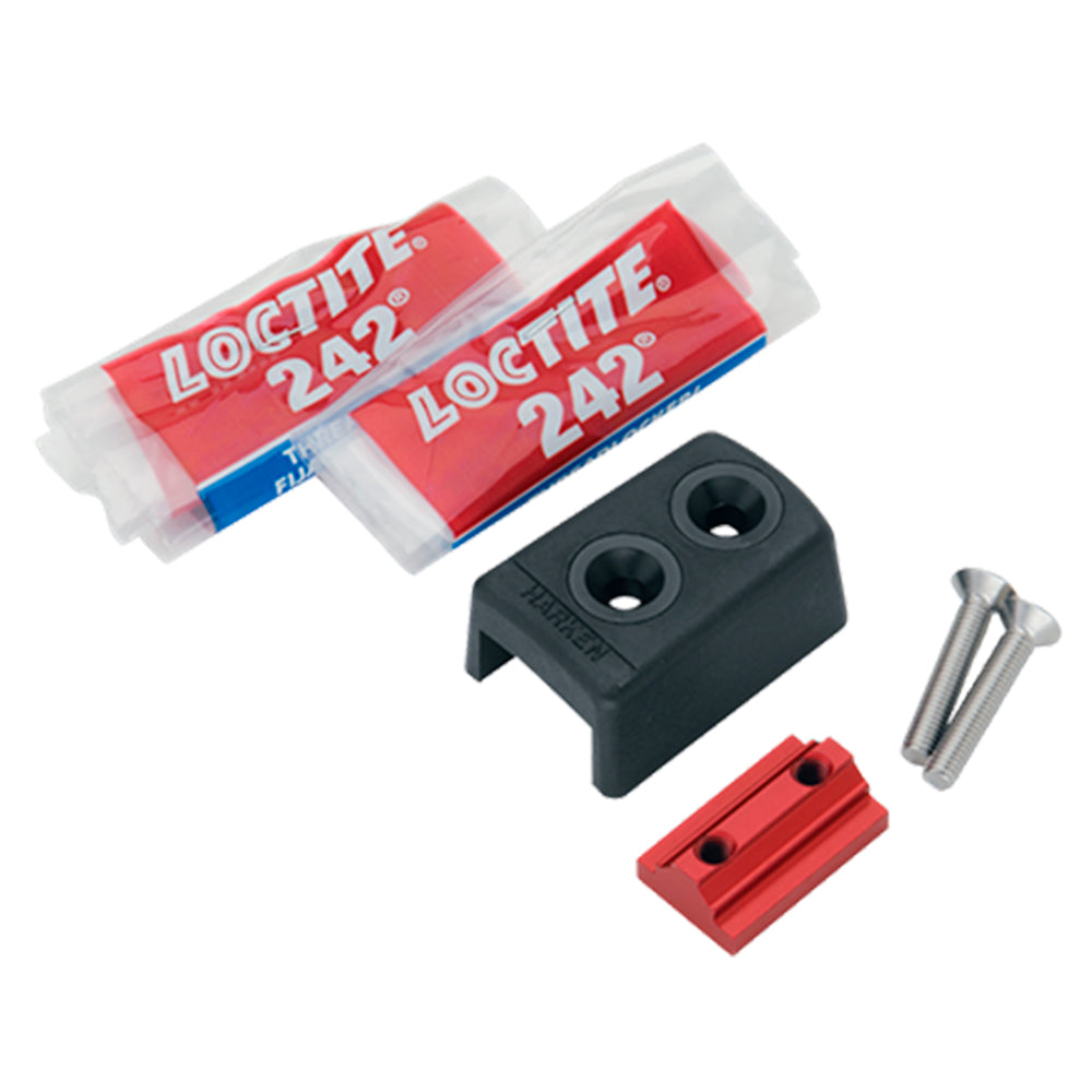 Harken Batten Car End Fitting - 26mm Switch System Track End Stop Kit Flat Mast Groove