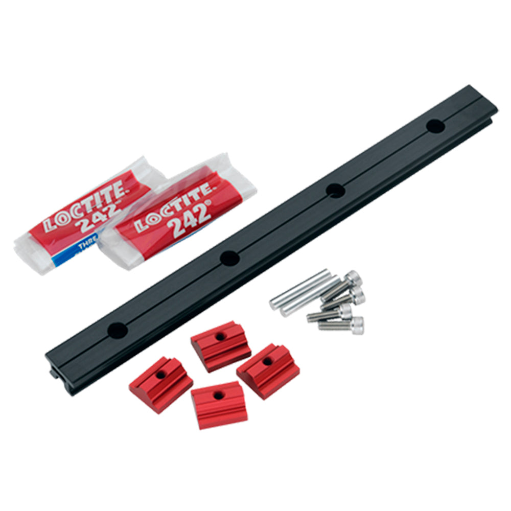 Harken Batten Car Systems - Switch System Gate Track Mounting Kit - Mast Grooves (Flat) - For Battcar Switch System