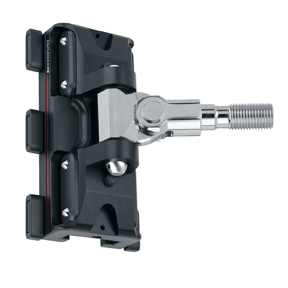 Harken Batten Car Slider w/ Joint - Switch Battcar System CRX (Clear Anodized) - 16mm Stud (153mm Car Length)