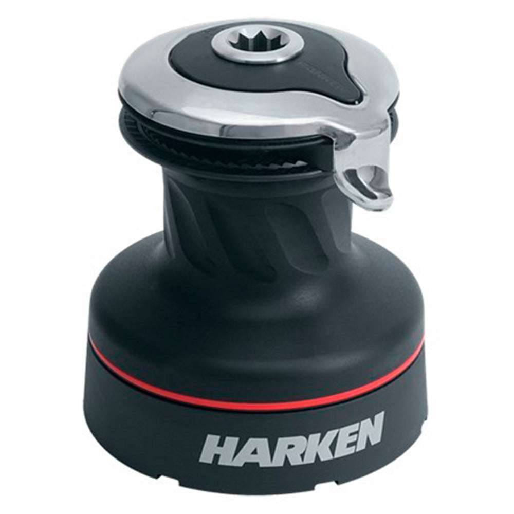 Harken Self Tailing Winch Radial Size 40 - Aluminum Black / Two Speed
