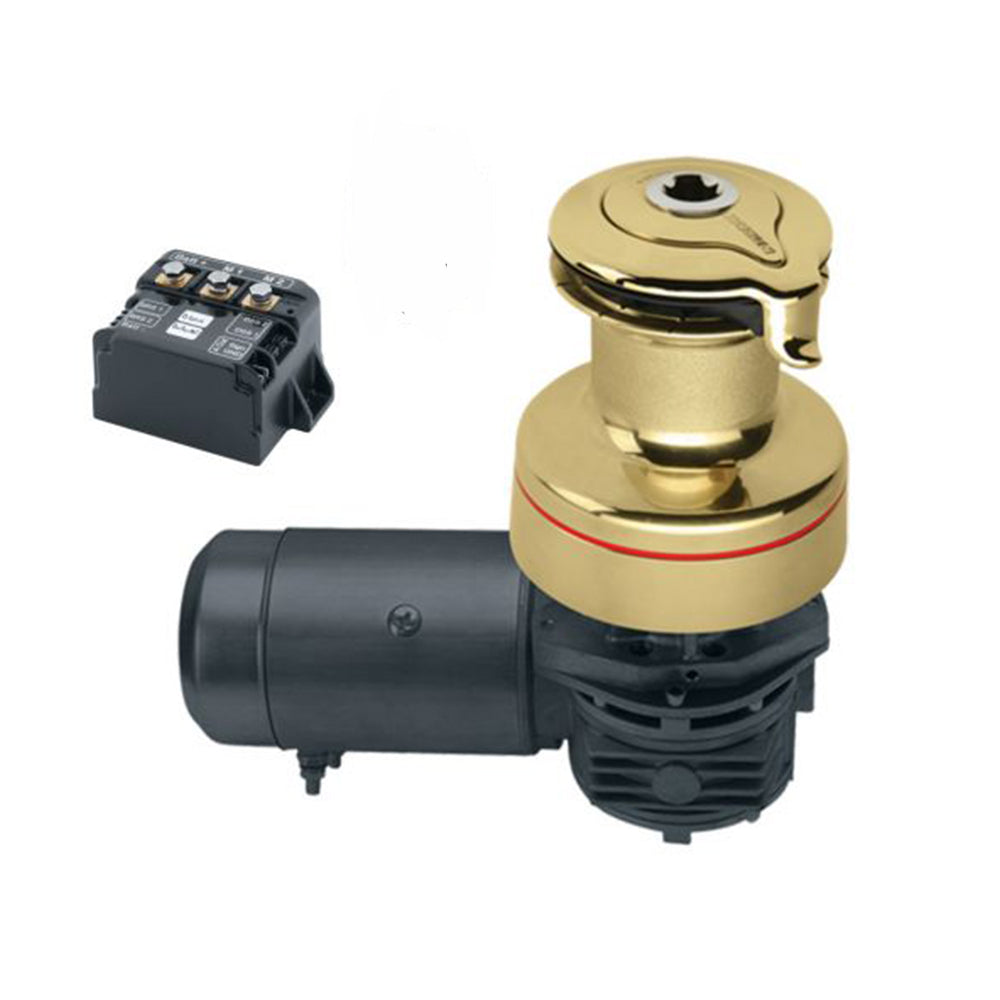 Harken Electric Winch Radial Size 40 - 24V / Bronze All / Two Speed Winch / Left Mount