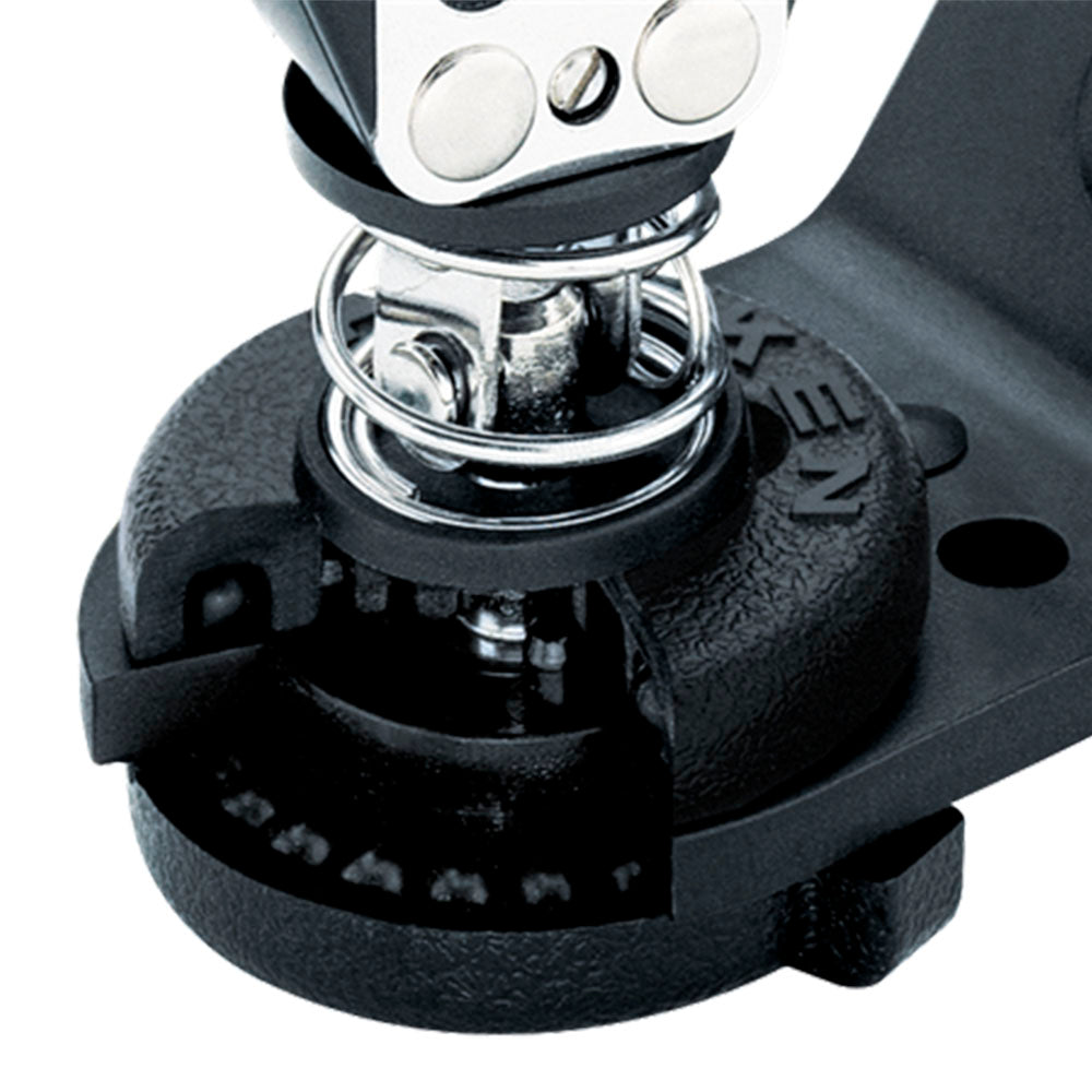 Harken Swivel Cam Cleat - Base (Standard) w/ Cam-Matic 412 - Line: 8/16 to 3/8 in (8 to 10 mm)