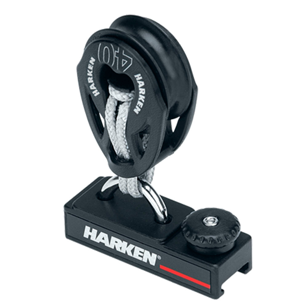 Harken Dinghy Jib Lead - w/ Bail & Pinstop