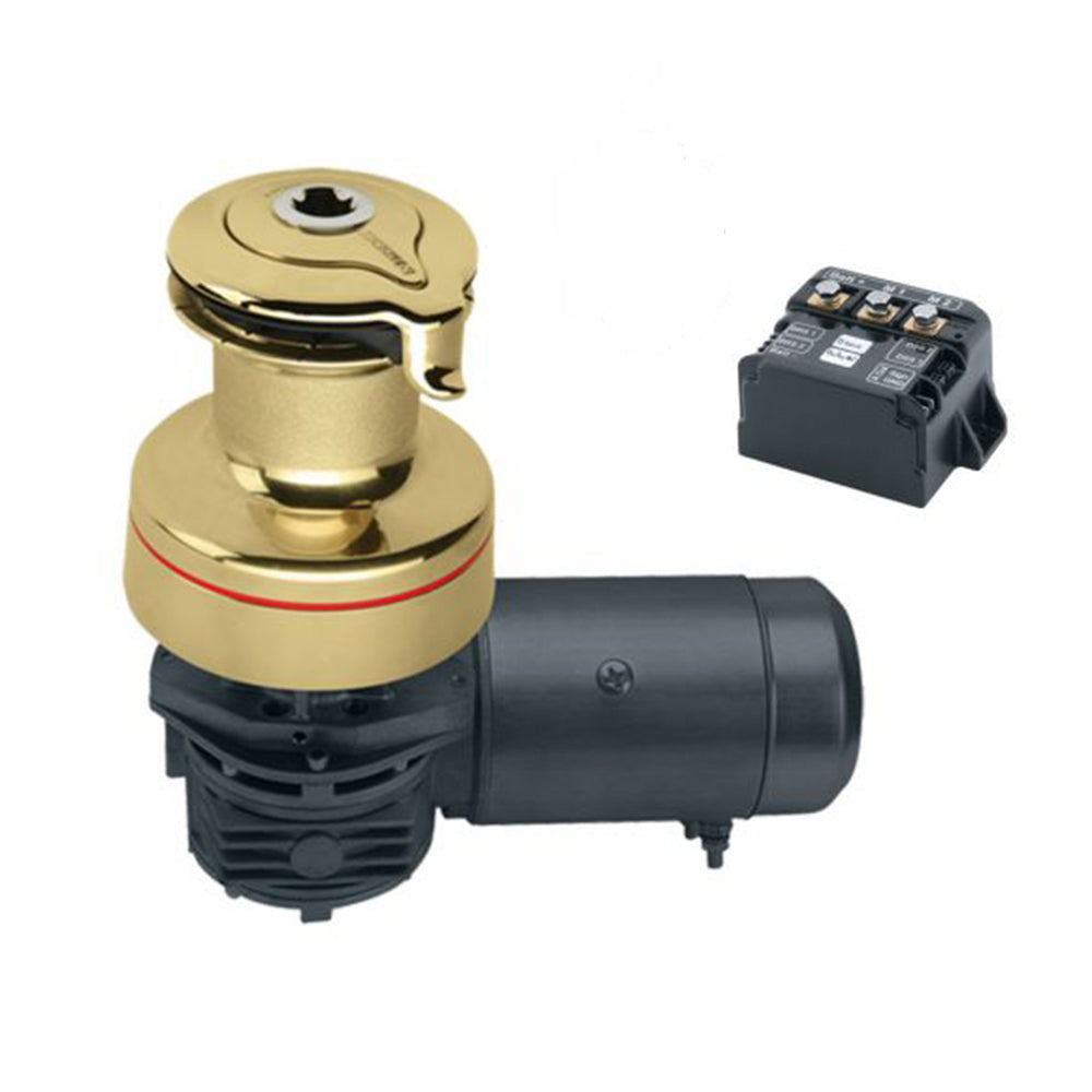 Harken Electric Winch Radial Size 60 - 24V / Bronze All / Three Speed / Right Mount