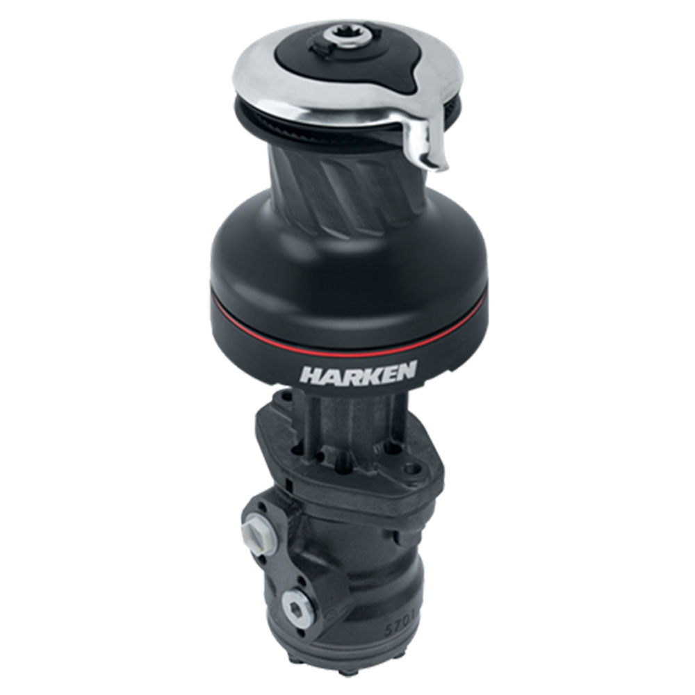 Harken Hydraulic Winch Radial Size 60 - Aluminum Black / Three Speed
