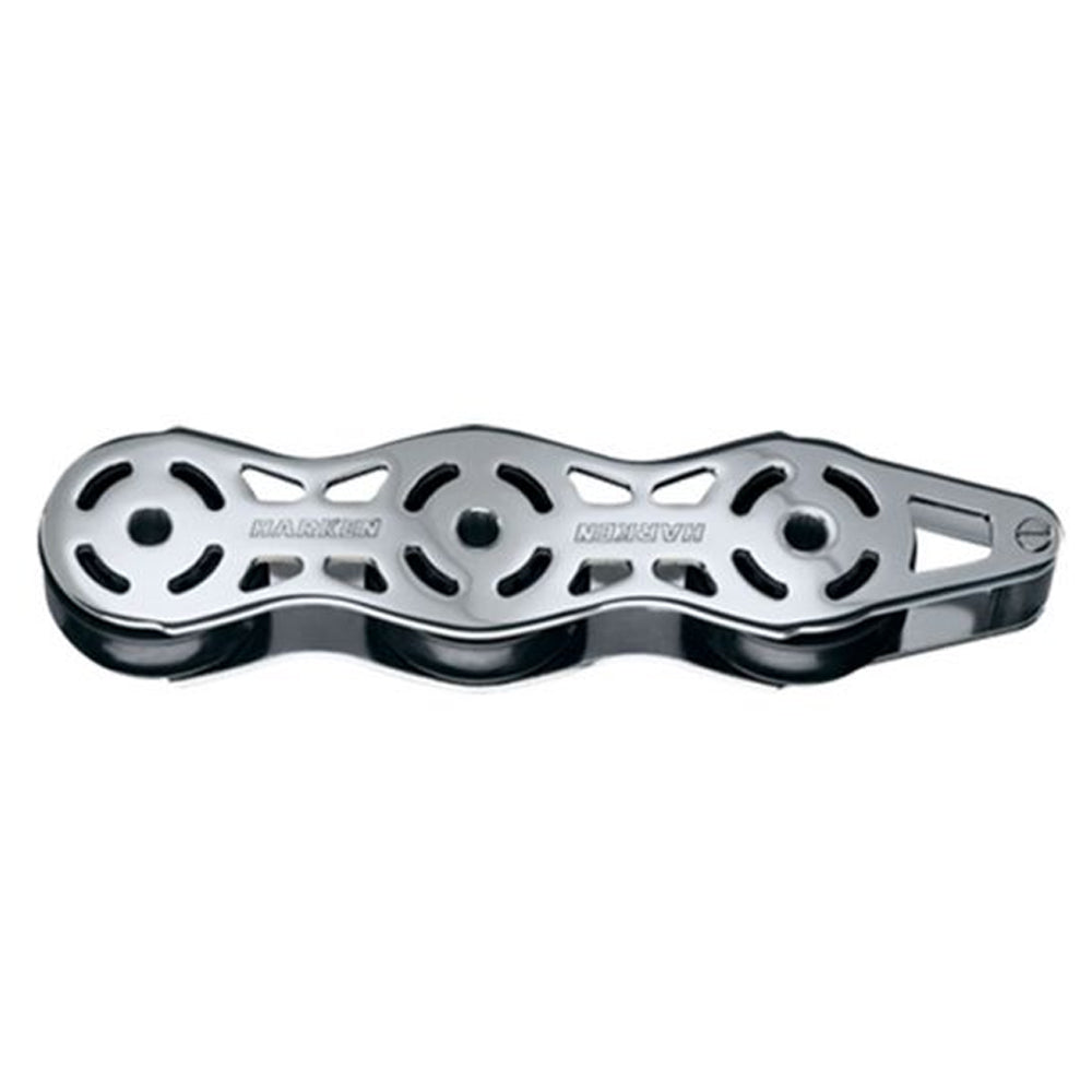 Harken Deck Organizer - 3 Sheaves ESP Stainless Steel - Dia: 1 9/16 in (40 mm)