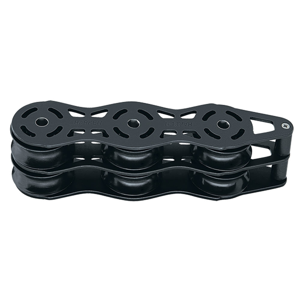 Harken Deck Organizer - 6 Sheaves ESP (Stacked) - Dia: 2 1/4 in (57 mm)