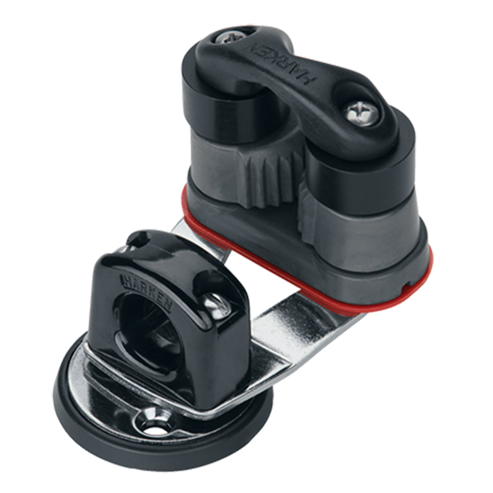 Harken Swivel Cam Cleat - Base (Standard) w/ Bullseye - Line: 1/8 to 1/2 in (3 to 12 mm)