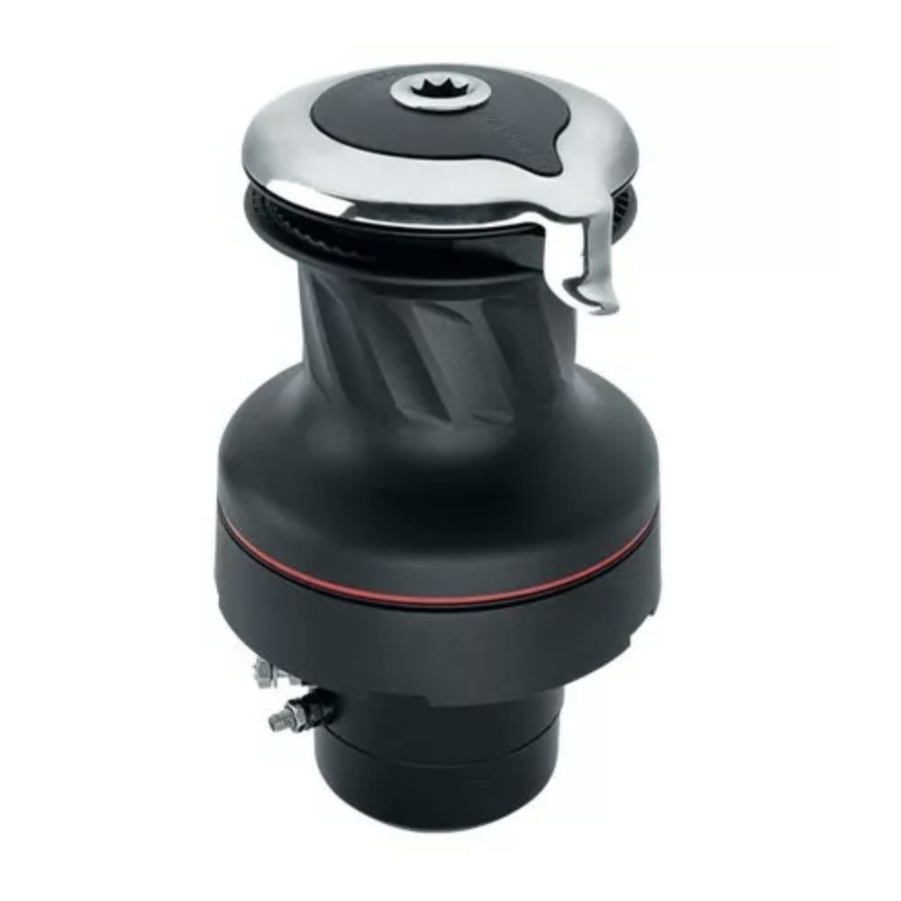 Harken Electric Winch Unipower Size 900 - 24V / Aluminum Black / One Speed Winch / Vertical Mount