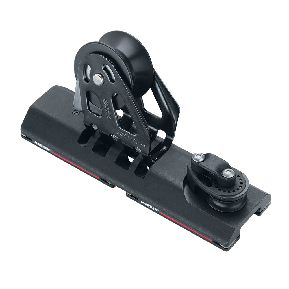 Harken Genoa Car - High Load Adjustable CB - For Tracks: 1 1/16 in (27.0 mm) - w/ 3:1 Save and Dead End