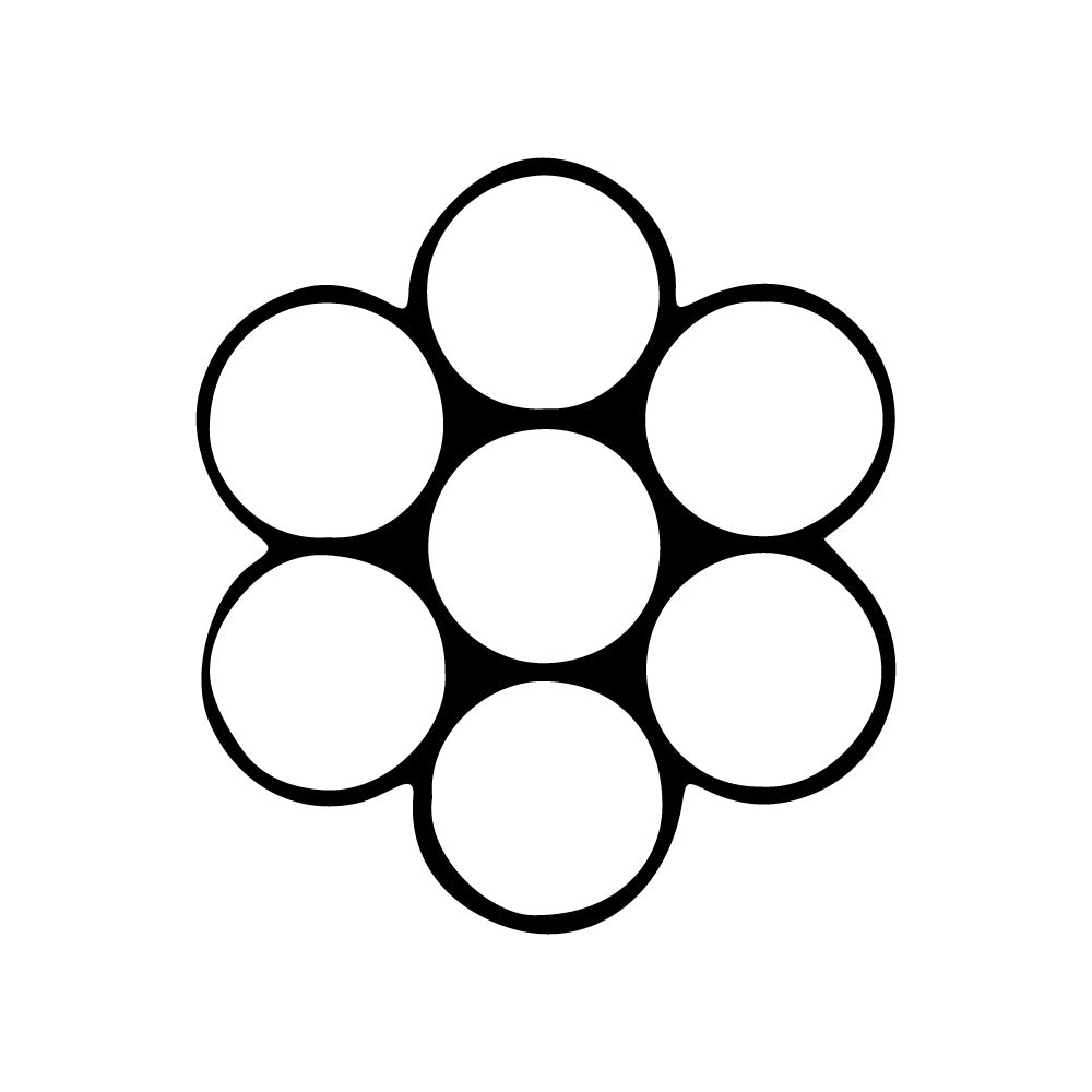 Hayn Wire Rope - Compact Strand 1x7 (3mm) - Spool 250'