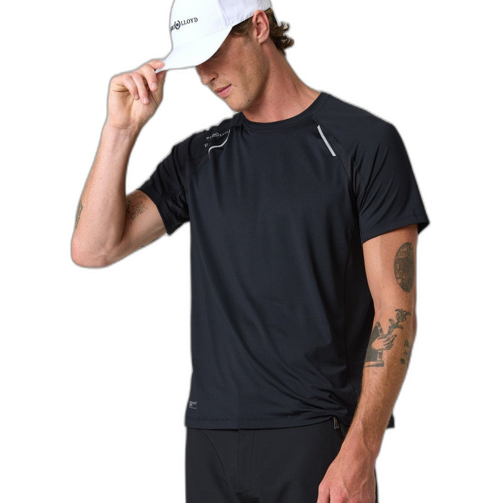 Henri Lloyd Dynamik Dri Fast Short Sleeves T-Shirt (Black)