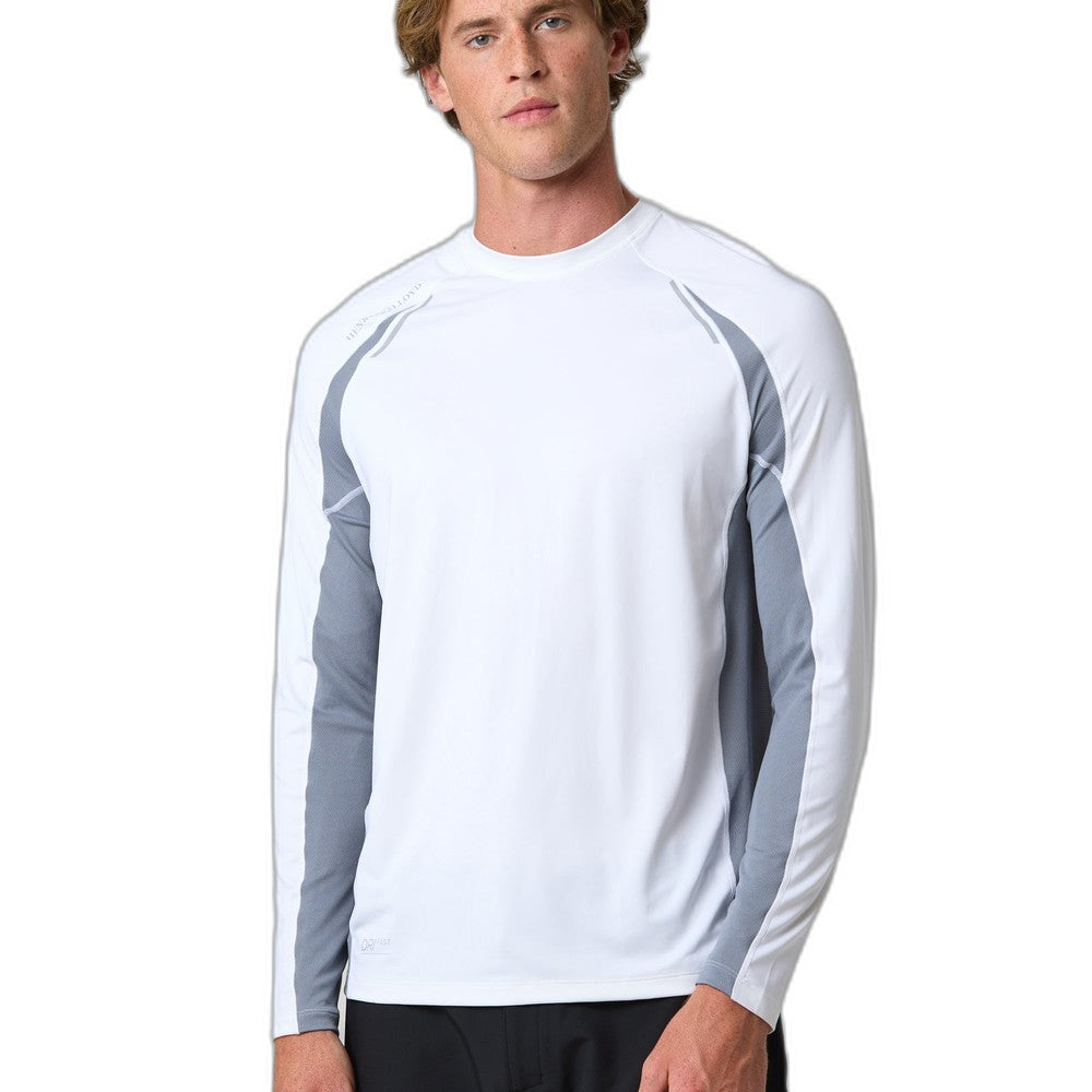 Henri Lloyd Dynamik Dri Fast Long Sleeves T-Shirt (White)