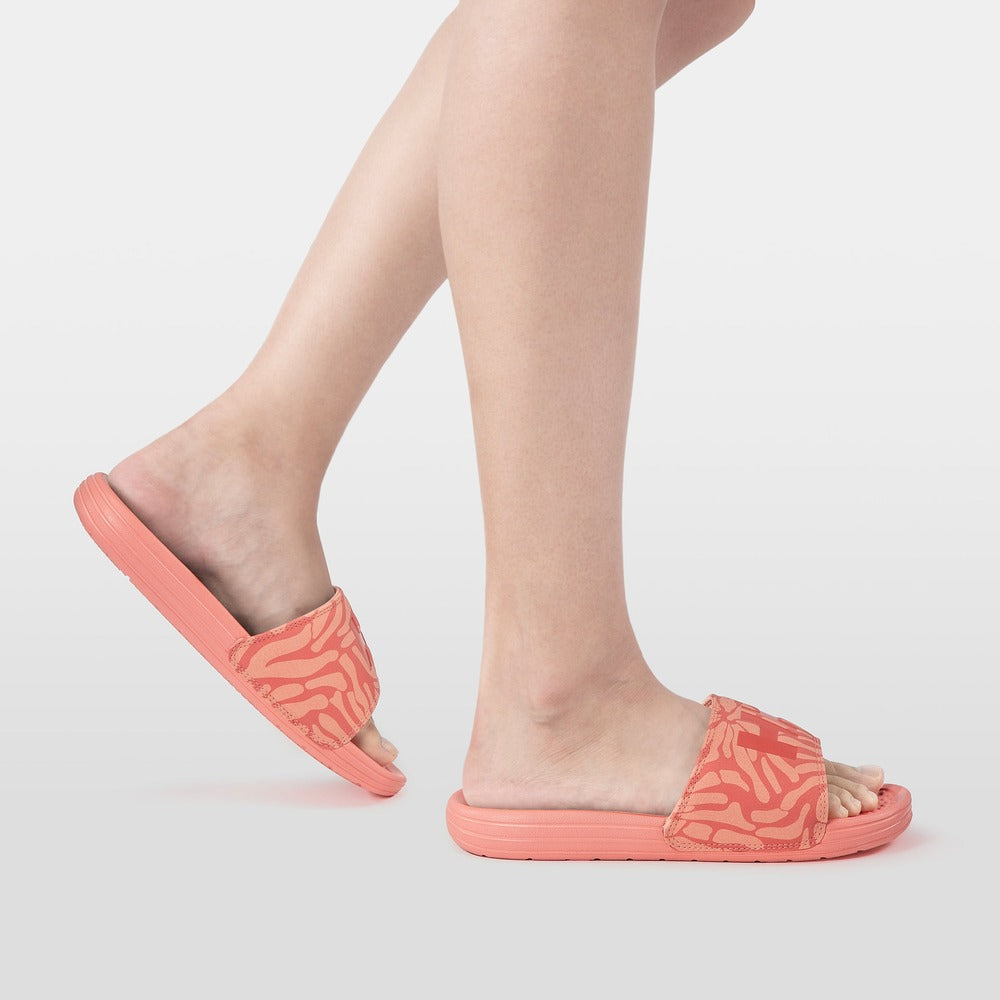Helly Hansen Women's HH Easy On-Off Style Comfort Slide - Coral Almond Aop
