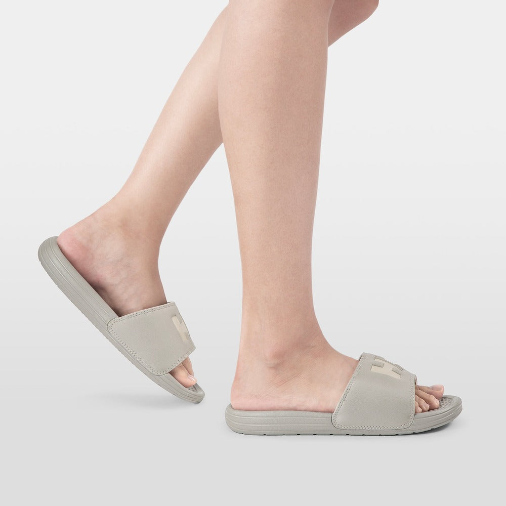 Helly Hansen Women's HH Easy On-Off Style Comfort Slide - Mellow Grey / Cream