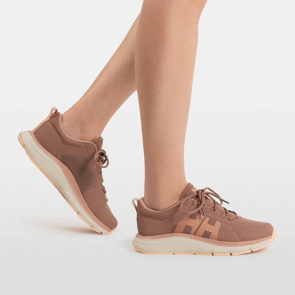 Helly Hansen Women’s HP Ahiga Evo 5 Marine Lifestyle Shoes - Pastel Brick / Mocha Mouss