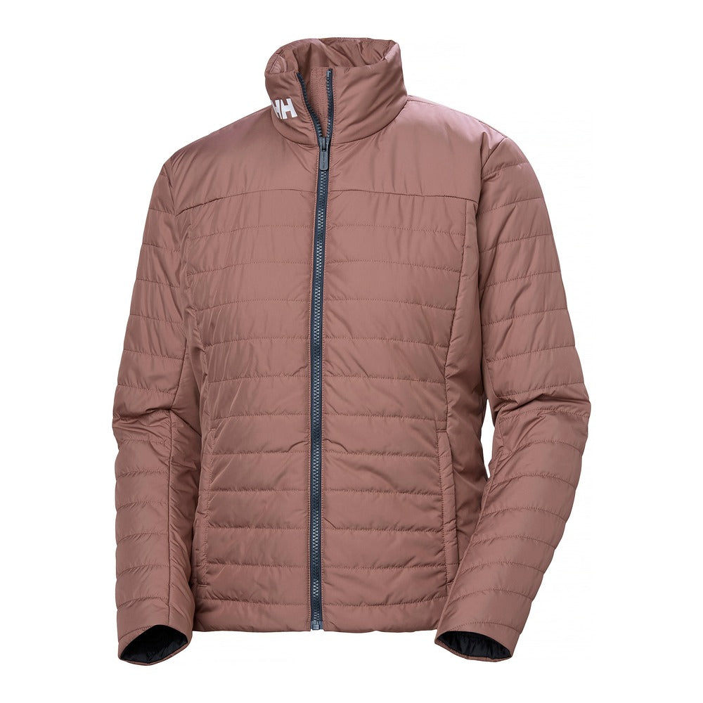 Helly Hansen Women's Crew Insulator Sailing Jacket 2.0 - Pastel Brick