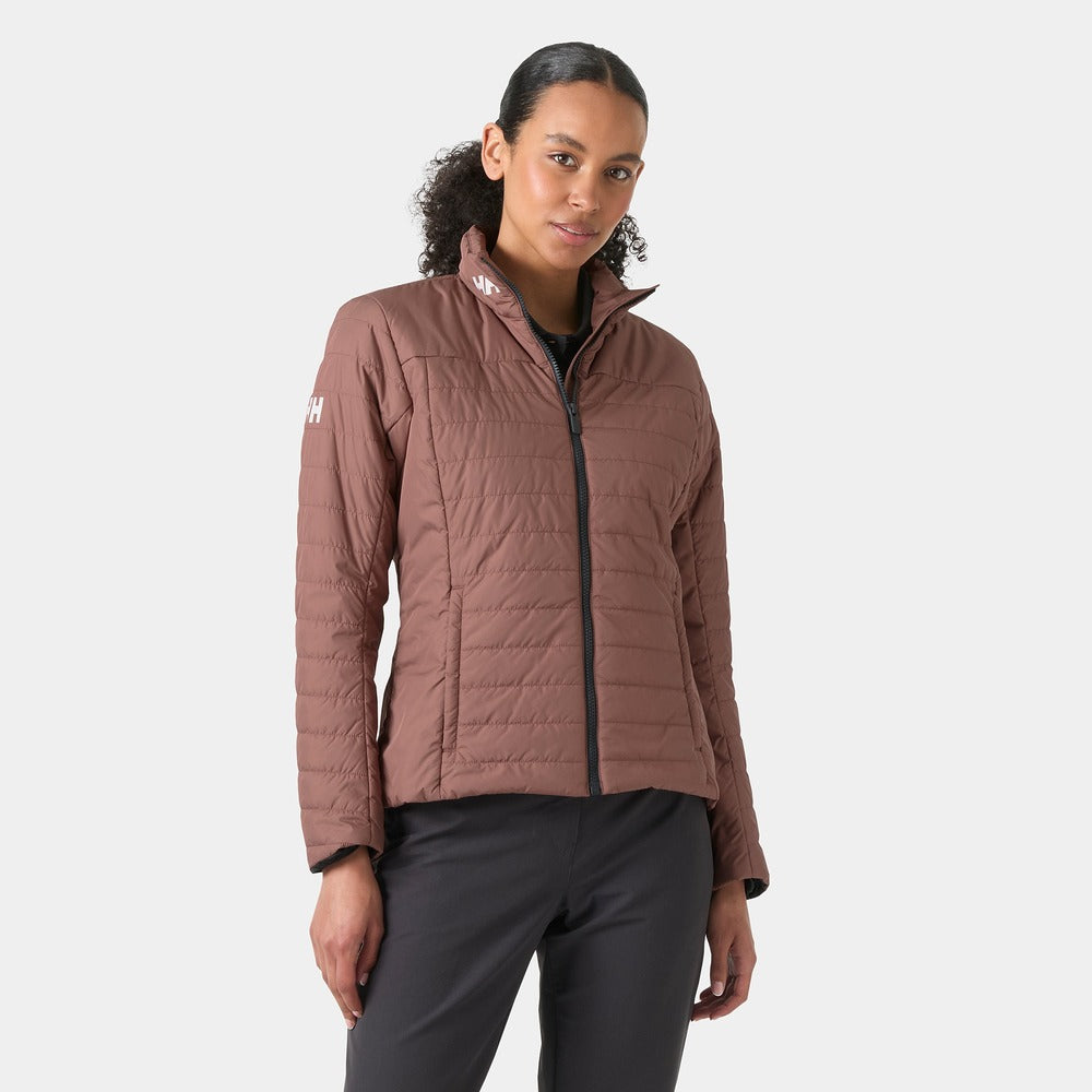 Helly Hansen Women's Crew Insulator Sailing Jacket 2.0 - Pastel Brick