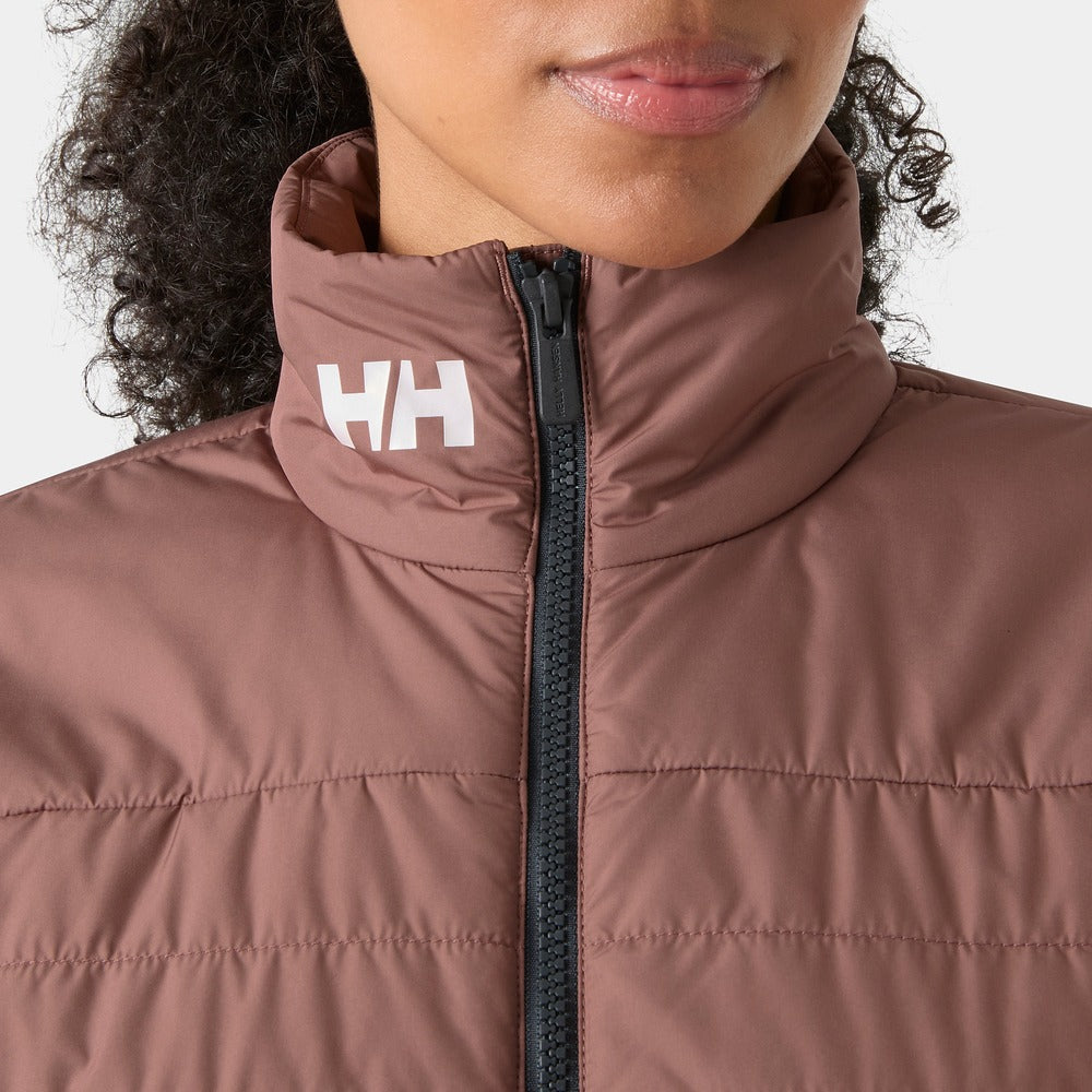 Helly Hansen Women's Crew Insulator Sailing Jacket 2.0 - Pastel Brick