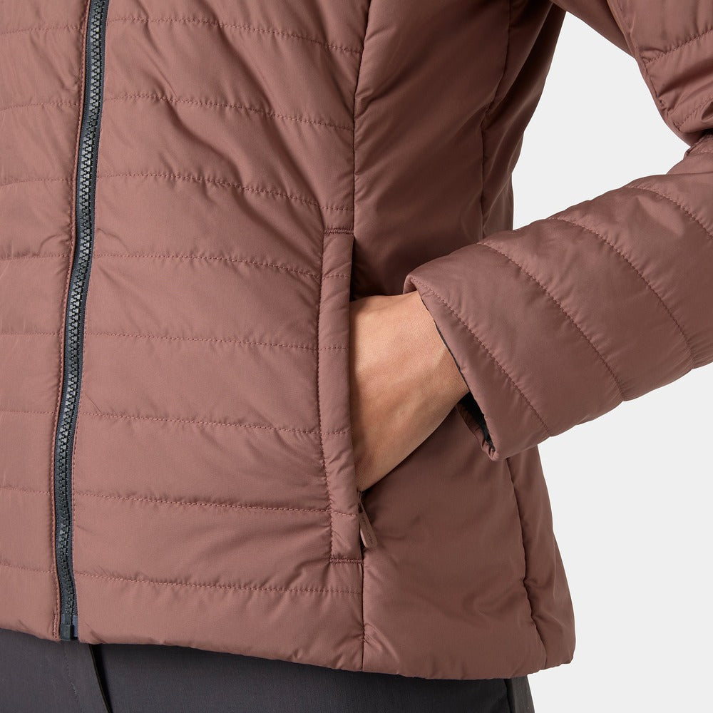 Helly Hansen Women's Crew Insulator Sailing Jacket 2.0 - Pastel Brick