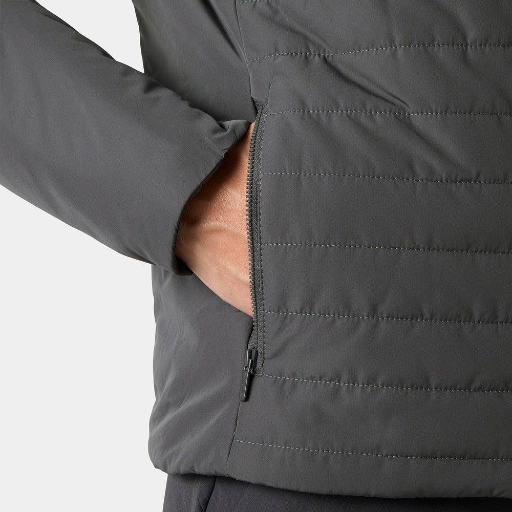Helly Hansen Men's Crew Insulator Sailing Jacket 2.0 - Thunder Grey