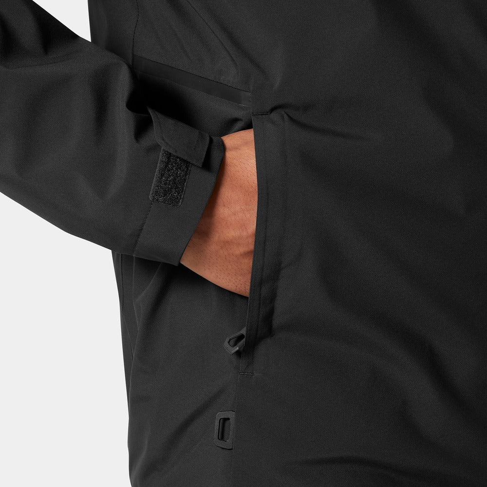 Helly Hansen Men's HP Racing Hooded Jacket 2.0 - Ebony