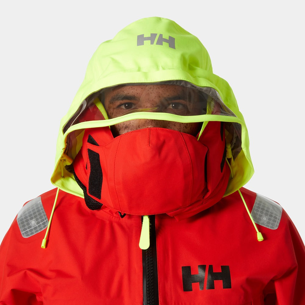 Helly Hansen Unisex Ægir Ocean Jacket 2.0 - Alert Red