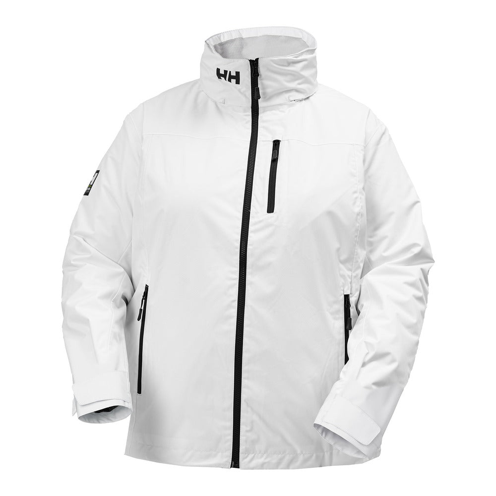Helly Hansen Women's Hooded Crew Midlayer Plus Jacket 2.0 - White