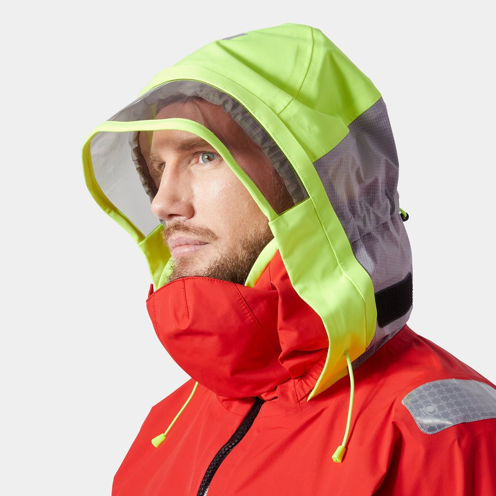 Helly Hansen Men's Ægir Race Sailing Jacket 2.0 - Alert Red
