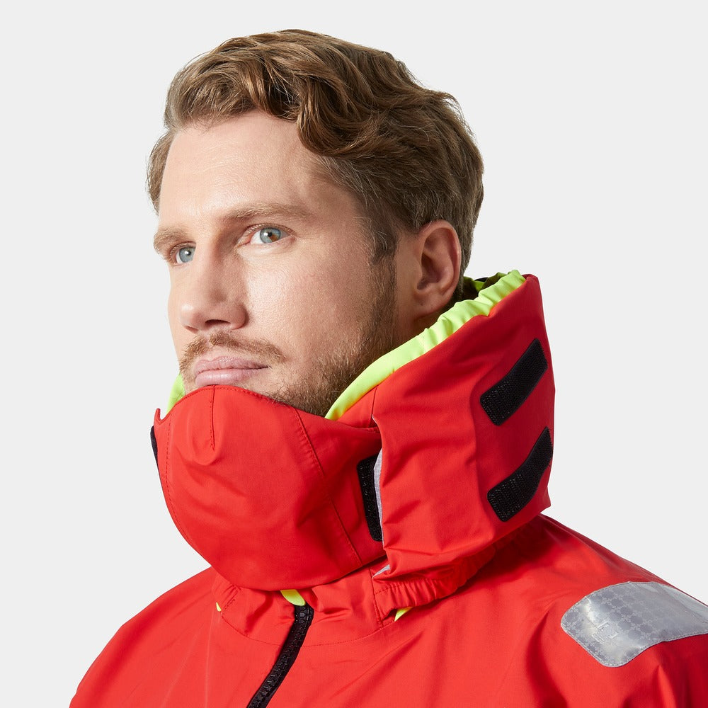 Helly Hansen Men's Ægir Race Sailing Jacket 2.0 - Alert Red