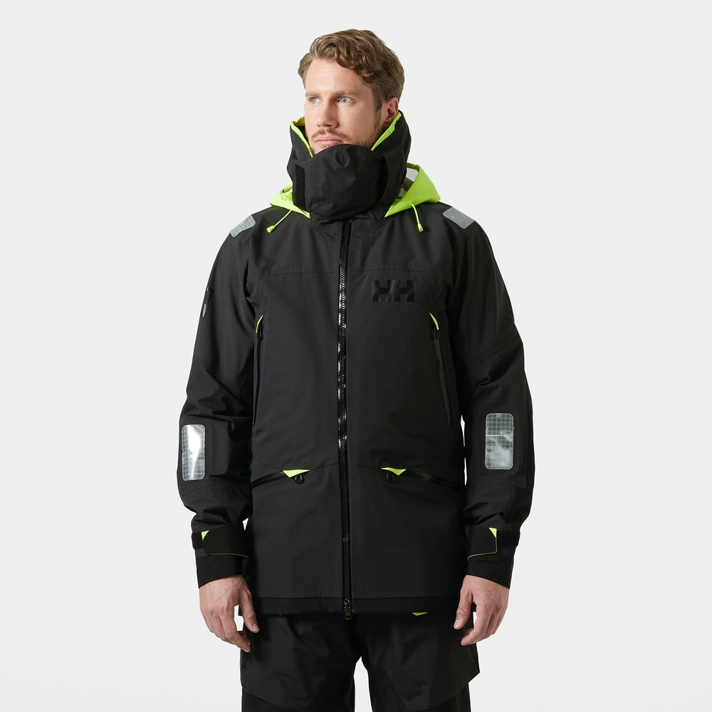 Helly Hansen Men's Ægir Race Sailing Jacket 2.0 - Ebony