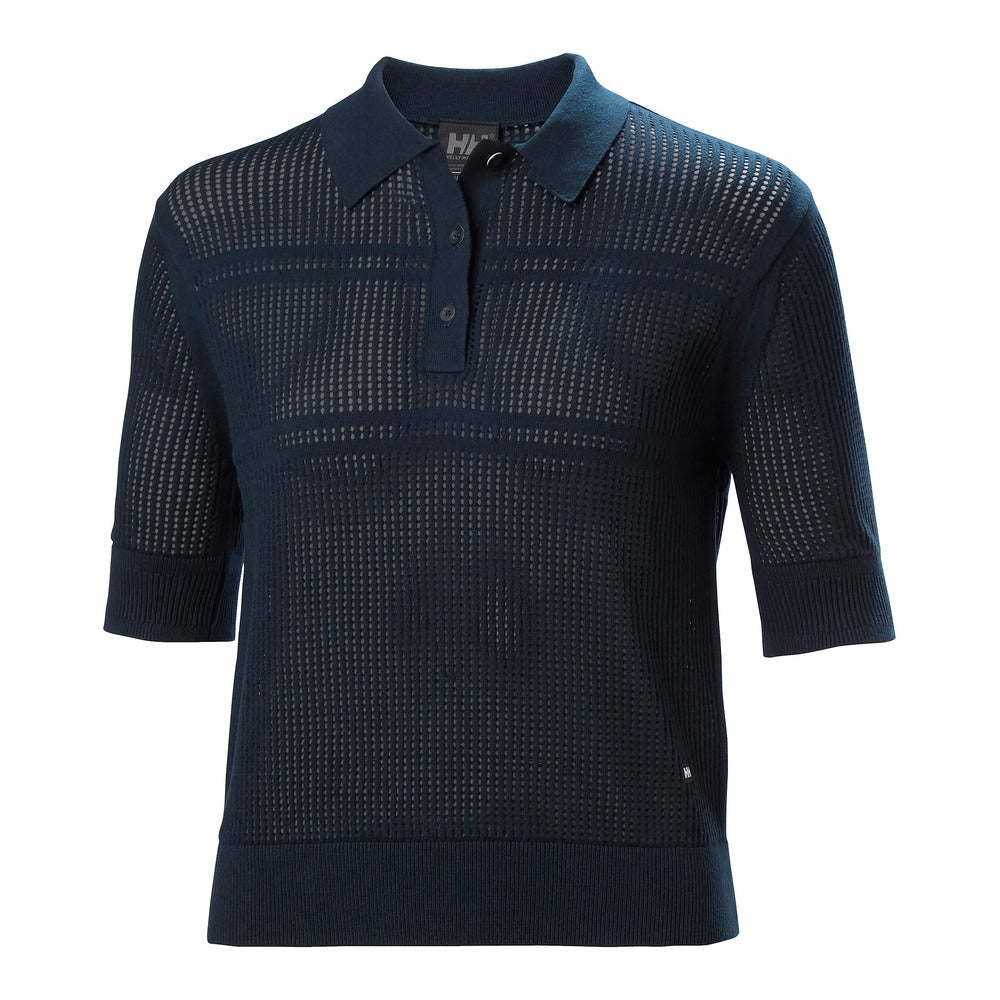 Helly Hansen Women's Salt Knit Polo - Navy
