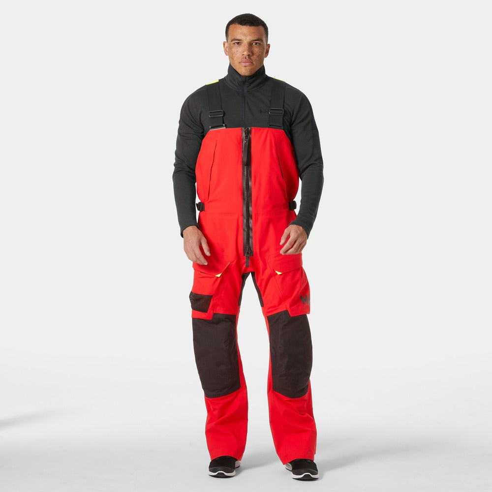Helly Hansen Unisex Ægir Ocean Bib 2.0 - Alert Red
