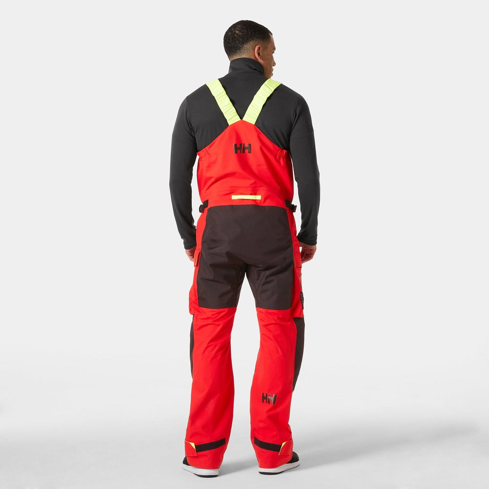 Helly Hansen Unisex Ægir Ocean Bib 2.0 - Alert Red
