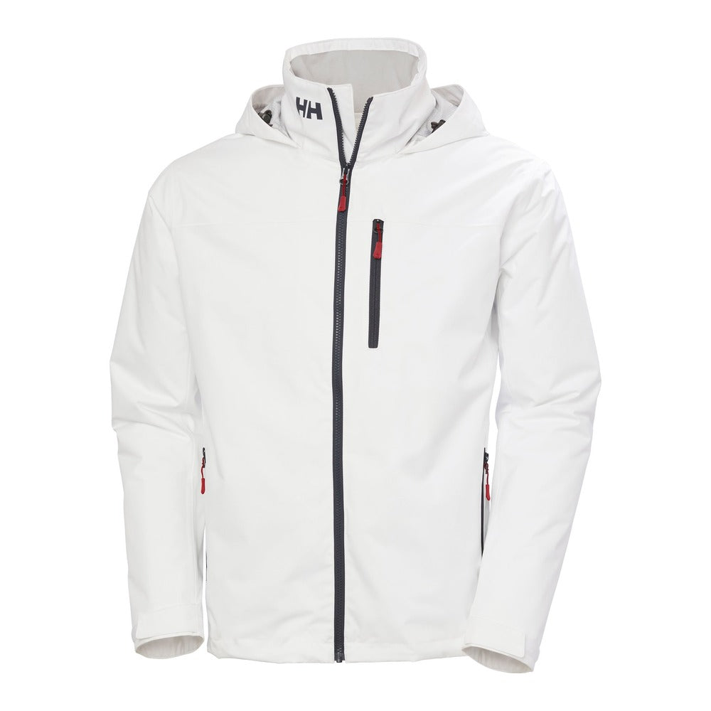 Helly Hansen Men’s Crew Hooded Midlayer Jacket 2.0 - White