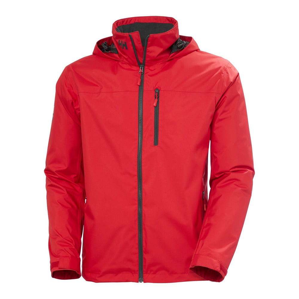 Helly Hansen Men’s Crew Hooded Midlayer Jacket 2.0 - Red